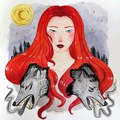Mi Proyecto del curso: Técnicas de acuarela para ilustraciones de ensueño. Un proyecto de Ilustración tradicional de Marcela Astete Bravo - 11.02.2021
