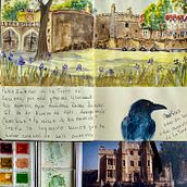 Cuaderno de viaje en acuarela. Watercolor Painting project by Marina Noirdis - 02.11.2021