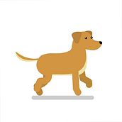 Django's walking cycle. 2D Animation, and Motion Graphics project by Belen Font - 03.07.2018