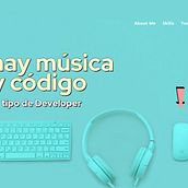 Portfolio como Developer. Web Development project by Luis Marín - 02.01.2021