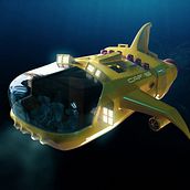 Bastiscafo, mini submarino. Un progetto di 3D di Eduardo Anta - 12.02.2021