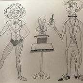 Mi Proyecto del curso: Introducción a la creación de personajes estilo cartoon. Un proyecto de Dibujo a lápiz de Almudena Pais Gomez - 12.02.2021