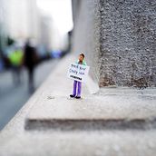 Tiny PSA: Tiny Signs, Big Love.. Un progetto di Street Art di Thomas Shim - 12.02.2021