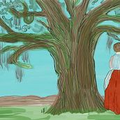 Home of Evangeline. 2D Animation project by Lisa Ray - 02.13.2021