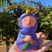 Meu projeto do curso: Escultura de personagens em plasticina epóxi . % carol_cavaleiro tarafından hazırlanan He, Ve kel projesi - 02.13.2021