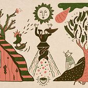 Mi Proyecto del curso: Introducción al grabado ilustrado con Procreate. Traditional illustration project by Julia Oberti - 03.05.2021
