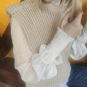 Mi Proyecto del curso: Crochet: crea prendas con una sola aguja. Arts, and Crafts project by Laura Campos Lorenzo - 02.17.2021