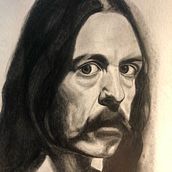 My project in Realistic Portrait with Graphite Pencil course. Un proyecto de Dibujo a lápiz, Dibujo de Retrato y Dibujo realista de Ermolaos Antamis - 17.01.2021