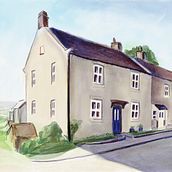 My project in Architectural Sketching with Watercolor and Ink course. Digital Painting, and Watercolor Painting project by Tim Cole - 02.14.2021