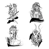 Mi Proyecto del curso: Diseño de tatuaje de autor con Procreate. Un proyecto de Dibujo, Dibujo digital, Diseño de tatuajes, Instagram y Sketchbook de Maria Esturillo - 14.02.2021