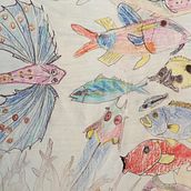 More fish for Nick and with Nick 1993 Ein Projekt aus dem Bereich Traditionelle Illustration von Hanna Kist Stevenson - 14.02.2021