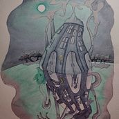 Mi Proyecto del curso: Técnicas de ilustración con acuarela y gouache. Traditional illustration, Fine Arts, Painting, Watercolor Painting, Children's Illustration, and Gouache Painting project by tannia_110 - 08.28.2021
