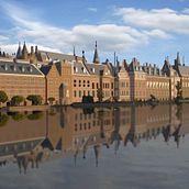 De Hofvijver - Den Haag. Un projet de Dessin numérique et Illustration numérique de Alex Van Der Laan - 16.11.2016