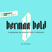 Berman. Un proyecto de Lettering digital, Tipografía y Diseño tipográfico de Petros Afshar - 01.06.2020