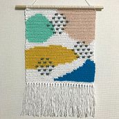 Mi Proyecto del curso Intarsia. Crochet project by soledad.sandoval - 02.16.2021