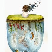 Mi Proyecto del curso: Técnicas de acuarela para ilustraciones de ensueño. Un proyecto de Ilustración tradicional de eltallerdelaratita - 15.02.2021
