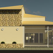 Residência Padrão. Un proyecto de Arquitectura de Bruna Falcão - 15.02.2021