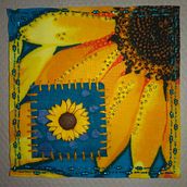 Embroidery & Watercolor, Practice Exercise 1.1 -- Tell me about you!. Embroider project by Yolanda Troncoso - 02.16.2021