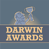 Infografía Darwin Awards Museo Memorial . Projekt z dziedziny Design, Projektowanie graficzne, Trad, c i jna ilustracja użytkownika Digory Bas - 16.02.2021