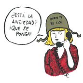 Ansiedad. Comic, and Screen Printing project by Xantal Grau - 02.16.2021
