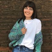 Mi Proyecto del curso: Crochet: crea prendas con una sola aguja. Crochet project by Rebeca Oviedo Moreno - 03.16.2021
