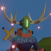 Mi primer Low Poly. Un proyecto de 3D, Dibujo digital, Diseño 3D, Diseño de juegos, Diseño de personajes 3D y Modelado 3D de Esther García - 16.02.2021