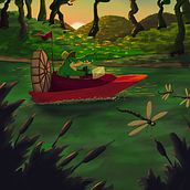My project in Lighting Principles for Digital Painting course. Traditional illustration project by Vincent Dufailly - 02.16.2021