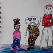 My project for Illustrated Characters Factory. Een project van Ontwerp van personages y Traditionele illustratie van melissara5767 - 16.02.2021