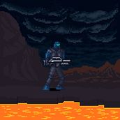 Mi Proyecto del curso: Animación de personajes en pixel art para videojuegos . Un progetto di Animazione 2D di Mariano Moina - 16.02.2021