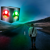 Mi Proyecto del curso: Retoque fotográfico y efectos visuales con Photoshop. 3D, Graphic Design, and Photomontage project by marcelo_marroquinp - 02.16.2021
