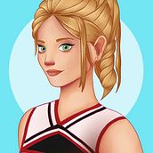 Quinn Fabray. Un projet de Dessin numérique de Luu Bellingeri - 16.02.2021