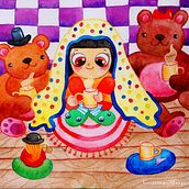 Ilustración infantil. Un projet de Illustration éditoriale, Illustration traditionnelle, Illustration jeunesse, Illustration naturaliste , et Aquarelle de Cristina Marqués - 17.02.2021