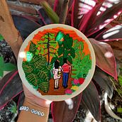 Mi Proyecto del curso: Introducción al bordado botánico. Embroider project by Gabriela - 02.17.2021