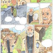 Mi Proyecto del curso: Acuarela y color para cómic e ilustración. Traditional illustration project by theeradan - 02.17.2021