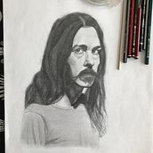 Mi Proyecto del curso: Retrato realista con lápiz de grafito. Pencil Drawing, Portrait Drawing, and Realistic Drawing project by Maxi Rey - 02.21.2021