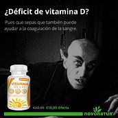 Campaña Vitamina D "Nosferatu". Cop, writing, Creativit, and Advertising project by Salvador Durbán Acién - 02.17.2021