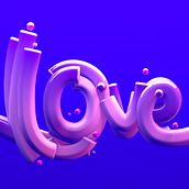 3d Letters. Projekt z dziedziny 3D,  Lettering 3D,  Projektowanie 3D, T i pografia użytkownika Natalya Dirdak - 17.02.2021