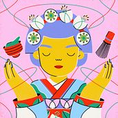 Meu projeto do curso: Composição criativa para ilustração com Procreate. Un progetto di Illustrazione tradizionale di renatamiwa - 17.02.2021