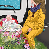 Mi Proyecto del curso: Procreate: técnicas de ilustración creativa. Animation, and Traditional illustration project by rosa_coll - 02.19.2021