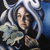Mi Proyecto del curso: Retrato creativo en claroscuro con lápiz. Artes plásticas projeto de Aurora Castillo Carranza - 17.02.2021