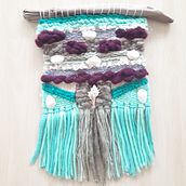 Mi Proyecto del curso: Introducción al tejido en telar de bastidor. Un progetto di Fiber Art di Constanza Oneto - 19.02.2021