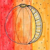 acuarelas naranja. Un proyecto de Pintura a la acuarela de Lucia Lara - 17.02.2021
