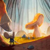 Mi Proyecto del curso: Teoría del color aplicada para contar una historia. Ilustração tradicional, Ilustração digital, Ilustração infantil, e Teoria da cor projeto de Lidia de Lucas - 18.02.2021