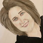 My project in Watercolor Portrait from a Photo course. Un progetto di Pittura ad acquerello di Carleen Desautels - 19.02.2021