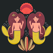 Meu projeto do curso: Composição criativa para ilustração com Procreate. Traditional illustration project by Cláudia Pereira - 02.18.2021