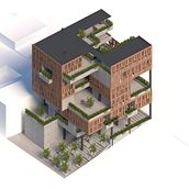 Colegio en Altura. Un proyecto de Arquitectura y Arquitectura digital de Sebastián Paredes Pérez - 24.02.2021