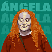 Mi Proyecto del curso: Técnicas de ilustración para retratos con Illustrator y Photoshop. Digital Illustration project by Lucia Chumillas Bea - 02.18.2021