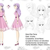 Mi Proyecto del curso: Creación de personajes manga. Character Design project by avalonirais - 02.19.2021