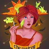 Mi Proyecto del curso: "The writer" . Desenho, Desenho digital e Ilustração digital projeto de Luis Manuel Hernández López - 19.02.2021