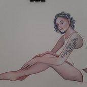Mi Proyecto del curso: Ilustración con pastel y lápices de colores. Pencil Drawing project by Larisa Aida Dragut - 02.19.2021
